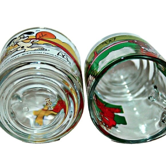 Garfield McDonald's Glasses Cups Jim Davis  Mugs Vintage - Picture 4 of 7